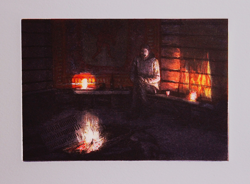 Evening in the Humble Hogan